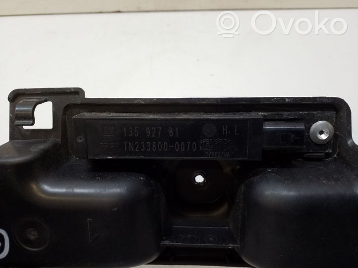 Opel Insignia B Traversa di supporto paraurti posteriore 13487586