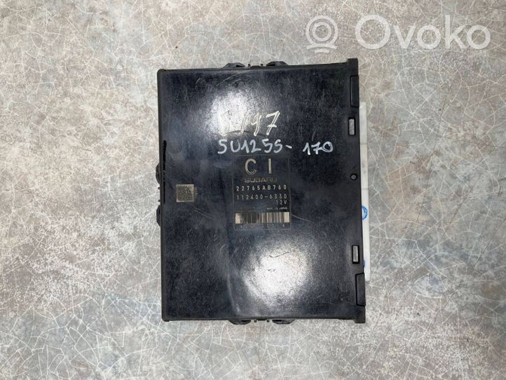 Subaru Forester SJ Calculateur moteur ECU 22765AB760