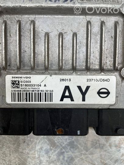 Nissan Qashqai Sterownik / Moduł ECU 23710JD54D