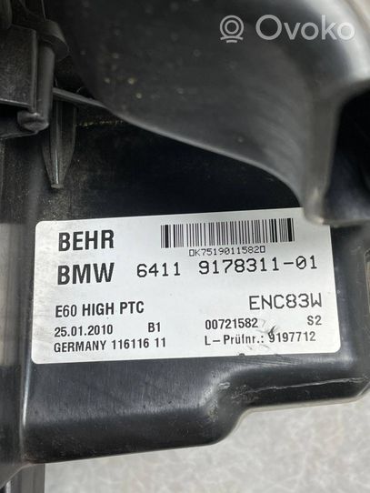 BMW 5 E60 E61 Scatola climatizzatore riscaldamento abitacolo assemblata 9178311