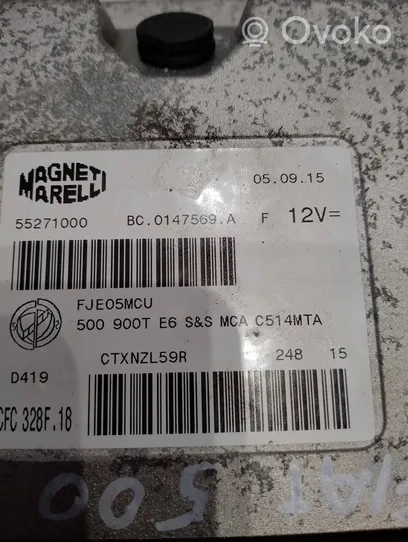 Fiat 500 Centralina/modulo motore ECU 55271000