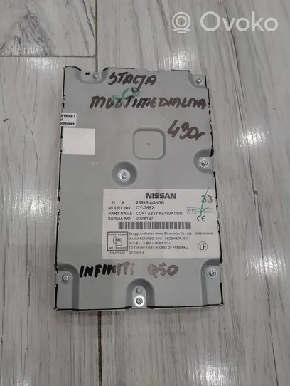 Infiniti Q50 Unité de navigation Lecteur CD / DVD 25915