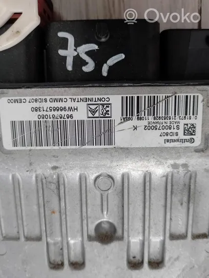 Peugeot 3008 I Motora vadības bloka ECU 9676761080