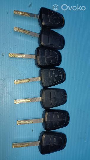 Opel Corsa D Ignition key/card 13188281