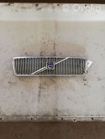 Volvo S80 Grille calandre supérieure de pare-chocs avant 9178087