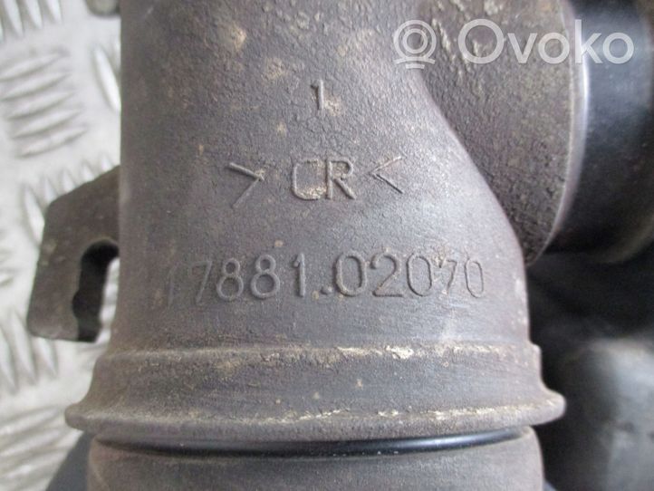 Toyota Carina T210 Tube d'admission d'air 1788102070