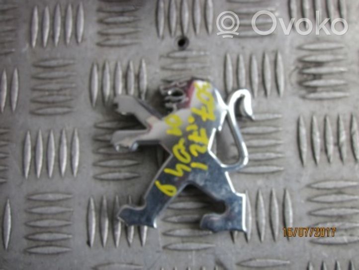 Peugeot 307 Logo, emblème, badge 18C0001030