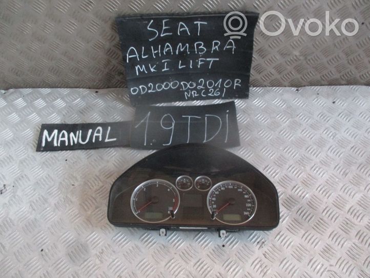 Seat Alhambra (Mk1) Nopeusmittari (mittaristo) 7M7920820J