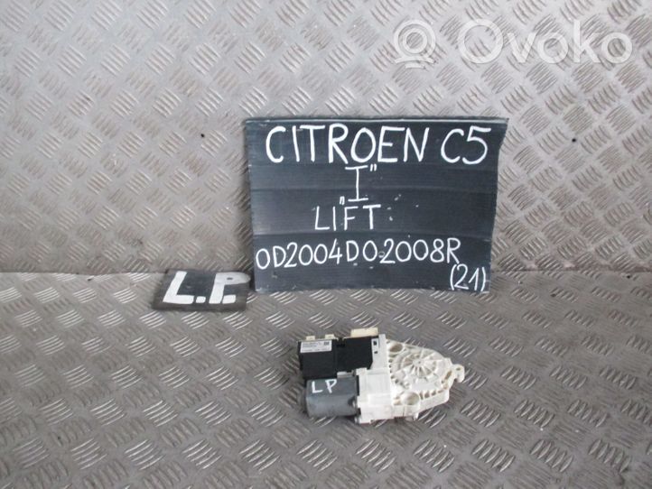 Citroen C5 Varikliukas priekinio langų pakėlėjo 996395102