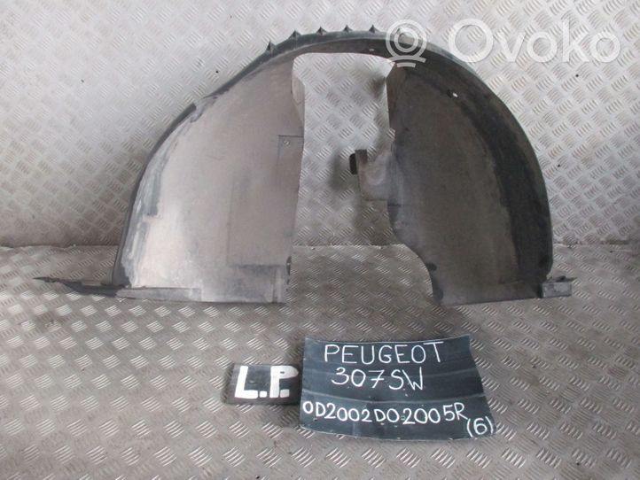 Peugeot 307 Rivestimento paraspruzzi passaruota anteriore 