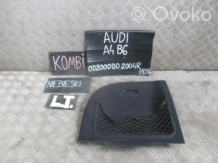 Audi A4 S4 B6 8E 8H Glove box in trunk 