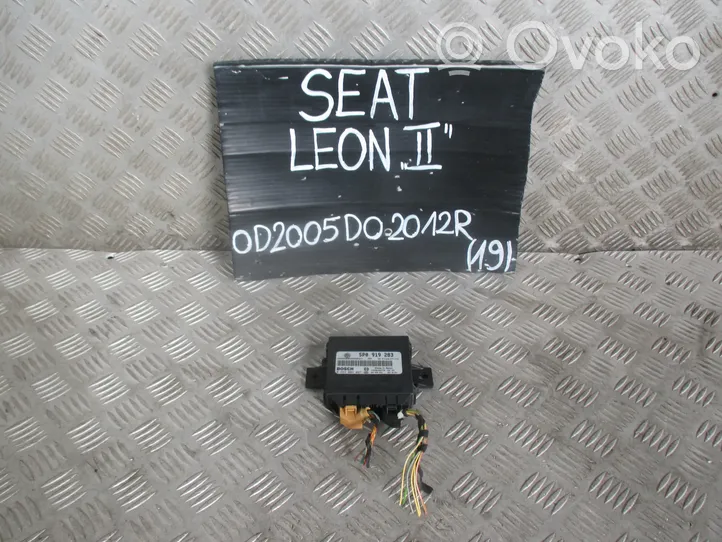 Seat Leon (1P) Unité de commande, module PDC aide au stationnement 