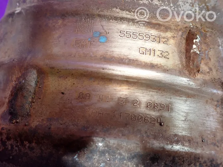 Opel Astra H Filtr cząstek stałych Katalizator / FAP / DPF 55559312