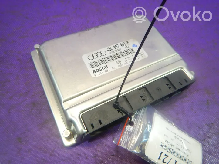 Audi A6 Allroad C5 Komputer / Sterownik ECU silnika 4B0907401H