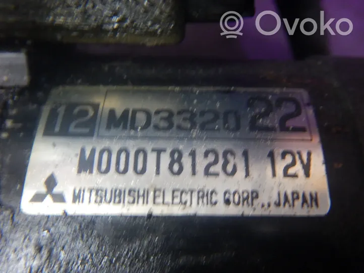 Mitsubishi Carisma Käynnistysmoottori M000T81281