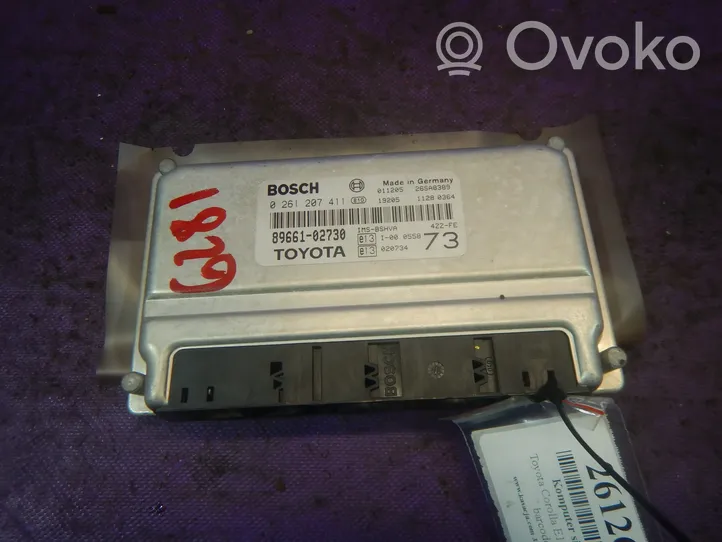 Toyota Corolla E110 Moottorin ohjainlaite/moduuli (käytetyt) 8966102730