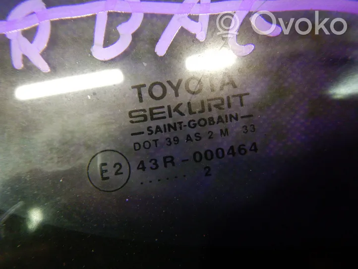 Toyota Yaris Verso Galinis šoninis kėbulo stiklas 