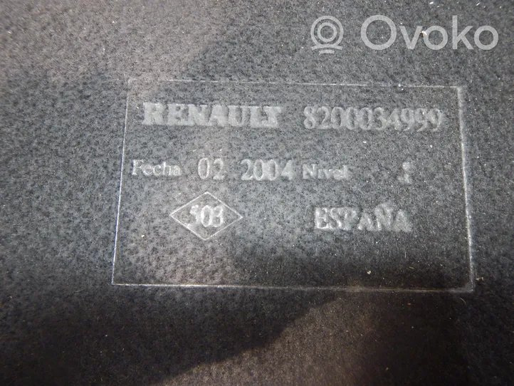 Renault Megane II Półka tylna bagażnika 8200034999