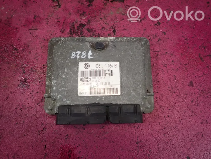 Skoda Fabia Mk1 (6Y) Komputer / Sterownik ECU silnika 036906034ET