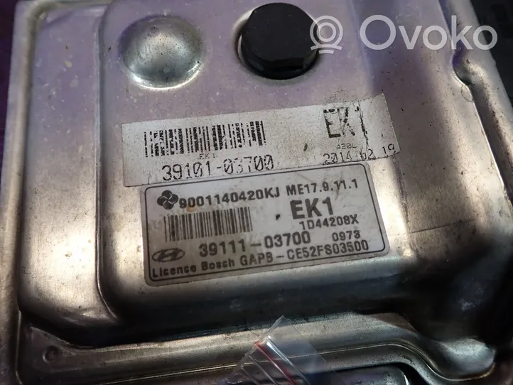 Hyundai i20 (GB IB) Komputer / Sterownik ECU silnika 39111-03700