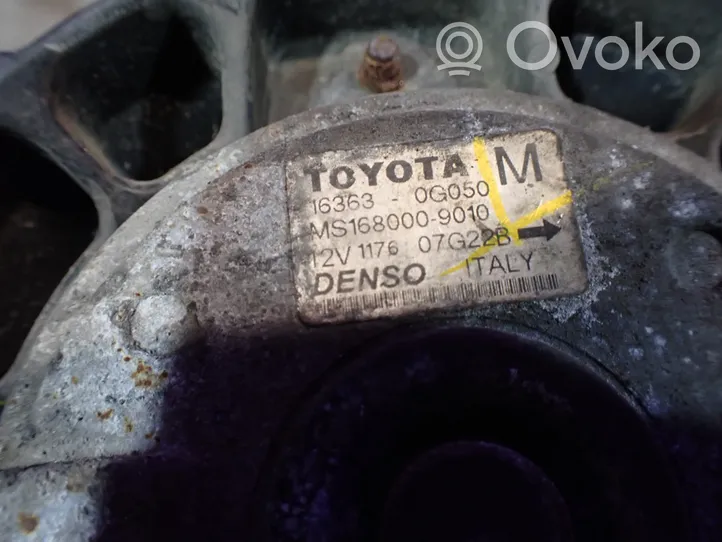Toyota Corolla Verso E121 Ventiliatorių komplektas DT4227500310