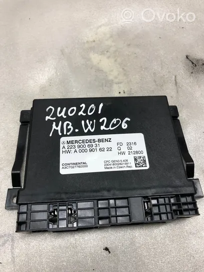 Mercedes-Benz C W206 Module de contrôle de ballast LED A2239006931