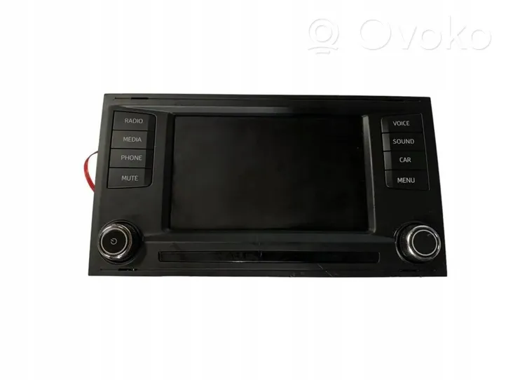 Seat Leon (1M) Radio/CD/DVD/GPS-pääyksikkö 5F0919603