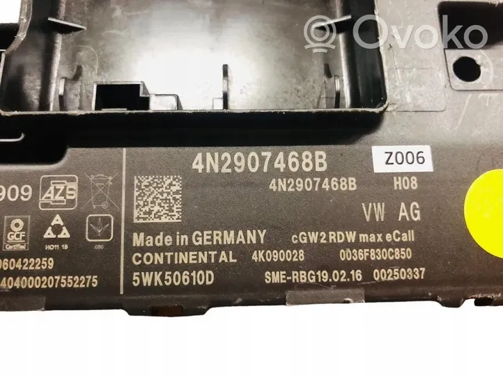 Audi A8 S8 D5 Modulo di controllo accesso 4N2907468B