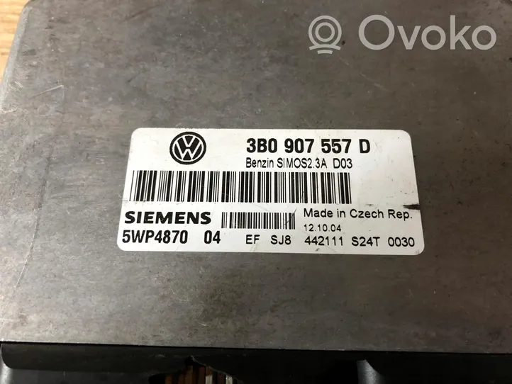 Volkswagen PASSAT B8 Moottorin ohjainlaite/moduuli (käytetyt) 3B0907557D