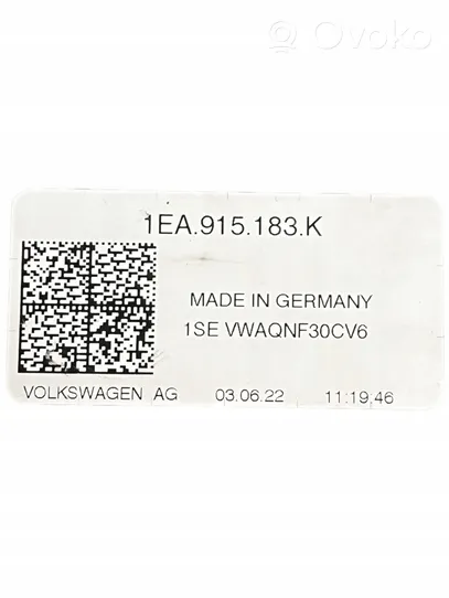 Volkswagen ID.3 Moduł sterowania ładowania akumulatora 1EA915183K