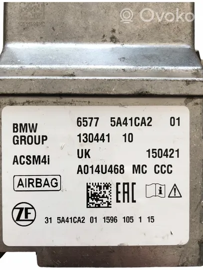 BMW 2 F46 Oro pagalvių valdymo blokas OEM