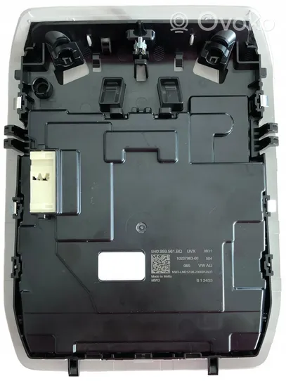 Volkswagen Golf VIII Rivestimento della console di illuminazione installata sul rivestimento del tetto 5H0959561BQ