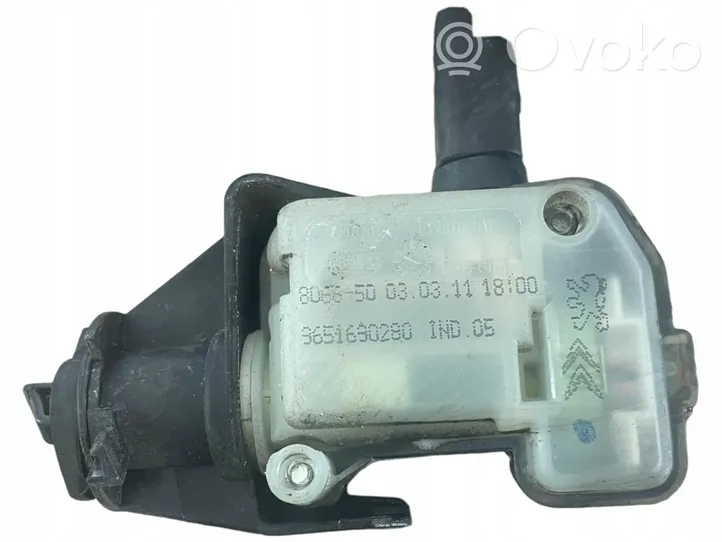 Citroen C4 III e-C4 Siłownik klapki wlewu paliwa 9651690280