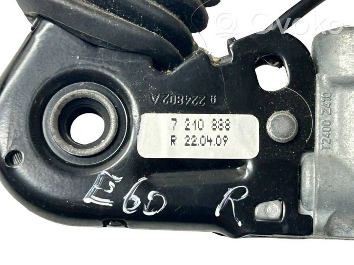 BMW 5 E60 E61 Boucle de ceinture de sécurité avant 7210888