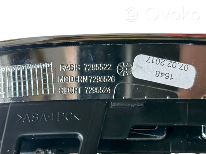 BMW 2 F22 F23 Grille calandre supérieure de pare-chocs avant 7295522