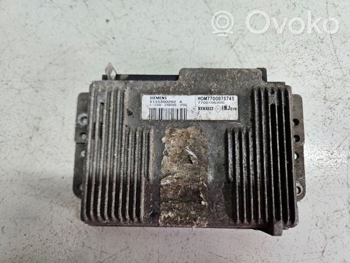 Renault Scenic I Calculateur moteur ECU HOM7700875745