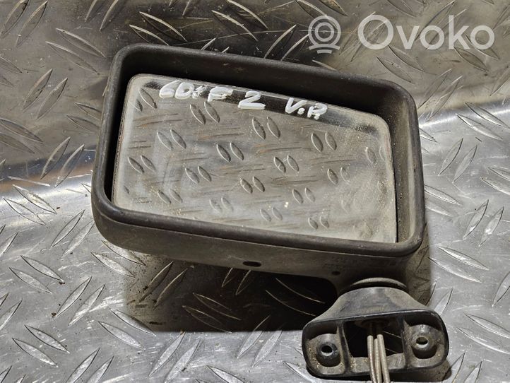 Volkswagen Golf II Manualne lusterko boczne drzwi przednich 0117171