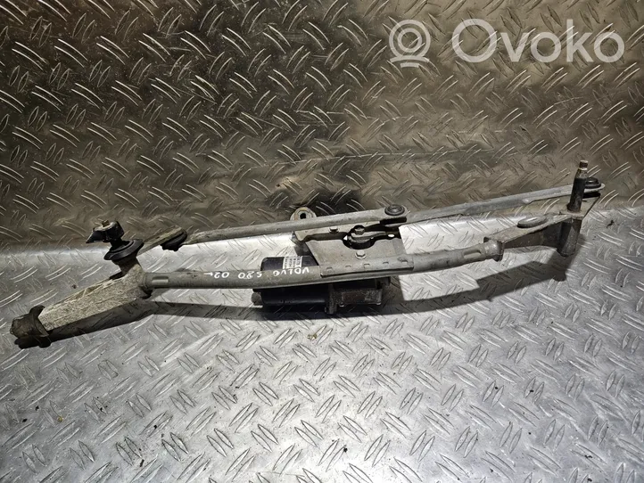 Volvo S60 Mechanizm i silniczek wycieraczek szyby przedniej / czołowej 404776