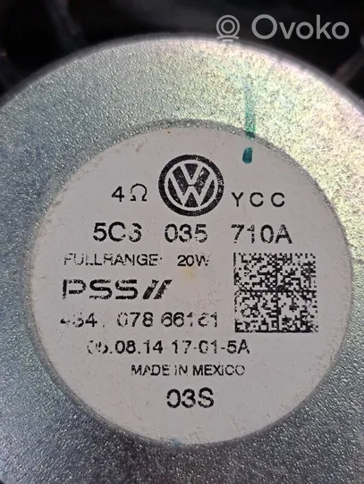 Volkswagen Jetta VI Głośnik drzwi tylnych 5C6035710A