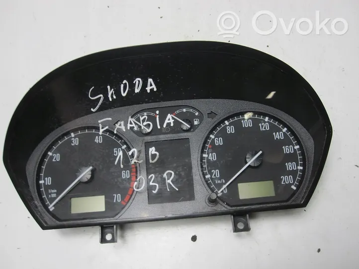 Skoda Fabia Mk1 (6Y) Спидометр (приборный щиток) 6Y0920860M