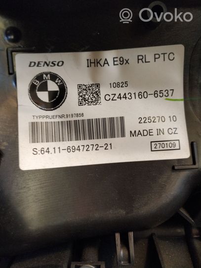 BMW 3 E90 E91 Montaje de la caja de climatización interior 6947272