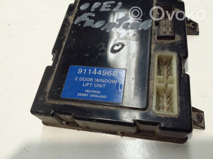 Opel Frontera B Window control relay 91144968