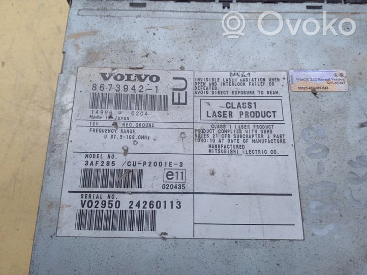 Volvo S80 Navigation unit CD/DVD player 86739421