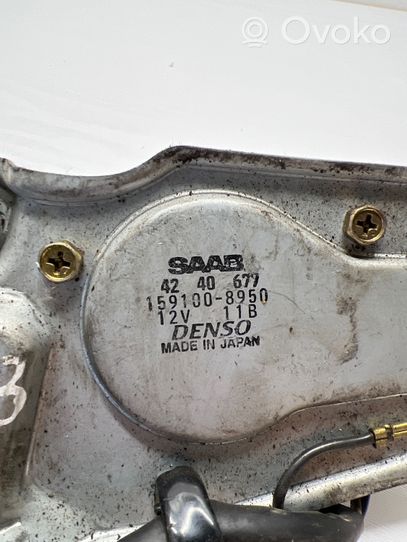 Saab 9-3 Ver1 Silniczek wycieraczki szyby tylnej 4240677