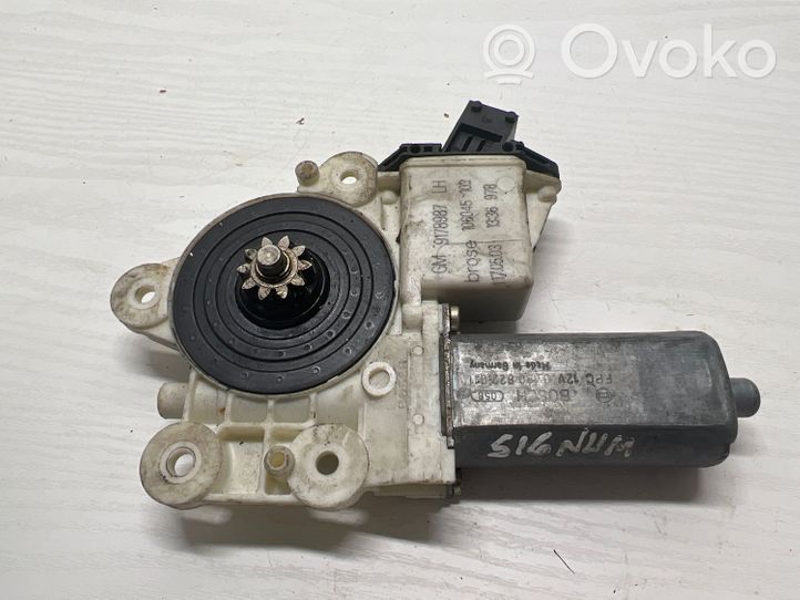 Opel Signum Front door window regulator motor 9178987