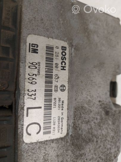 Opel Sintra Sterownik / Moduł ECU 90569337