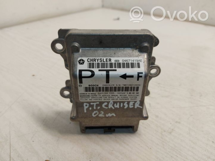 Chrysler PT Cruiser Airbag control unit/module 04671419AE