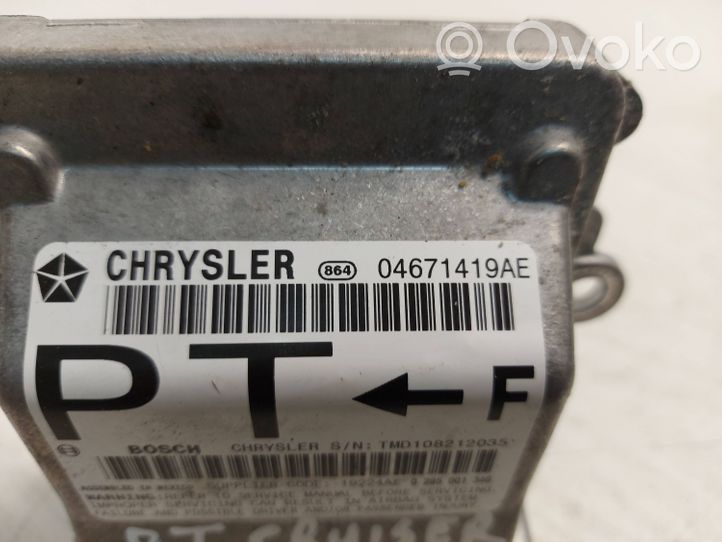 Chrysler PT Cruiser Airbag control unit/module 04671419AE