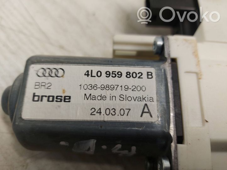 Audi Q7 4L Motorino alzacristalli della portiera anteriore 4L0959802B