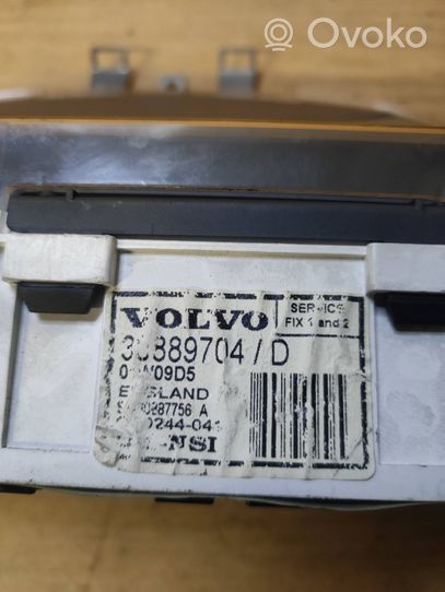 Volvo S40, V40 Compteur de vitesse tableau de bord 30889704